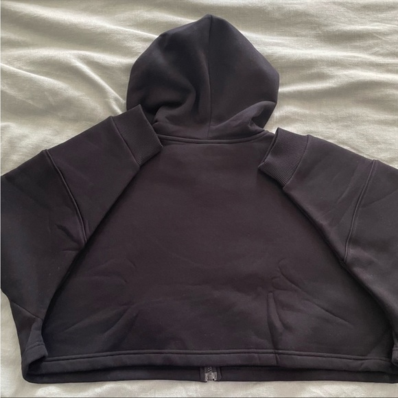 Oner Cropped Zip Up Hoodie - Picture 3 of 3
